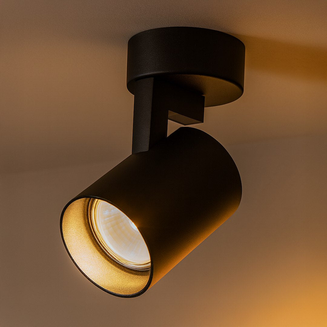 Aplica Volf Black Premium cu Spot Reglabil