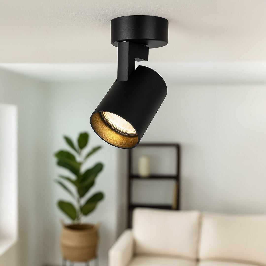 Aplica Volf Black Premium cu Spot Reglabil