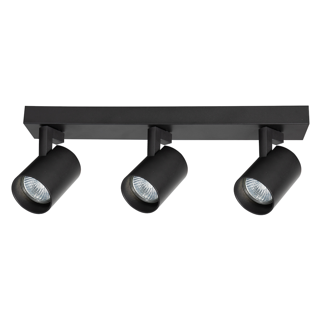 Lustra Volf Black Premium cu 3 Spoturi Reglabile