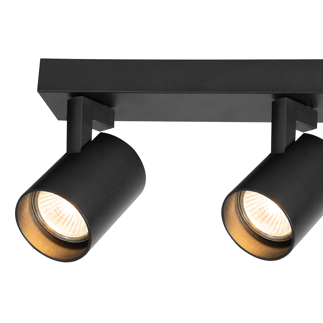 Lustra Volf Black Premium cu 3 Spoturi Reglabile