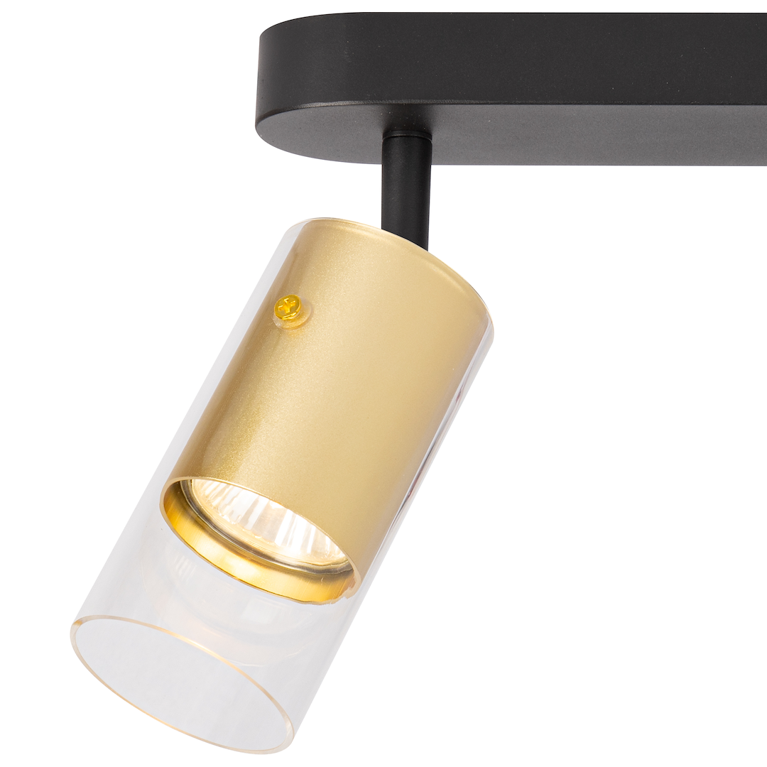 Lustra Ricky Gold Premium cu 2 Spoturi Reglabile