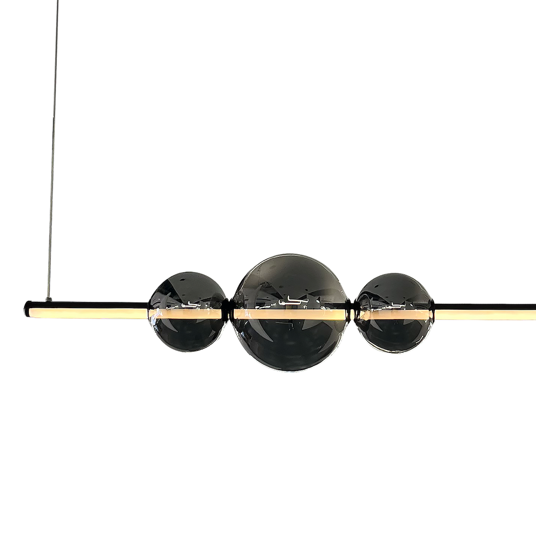Lustra LED Suspendata Kugel Black Premium Echivalent 150W