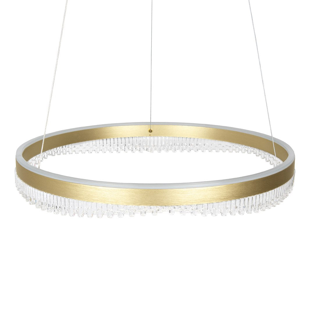 Lustra LED Suspendata Mini Preciosa Gold Premium Echivalent 350W