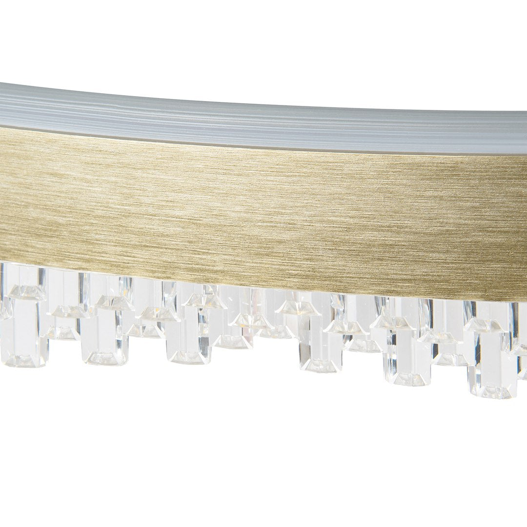 Lustra LED Suspendata Mini Preciosa Gold Premium Echivalent 350W