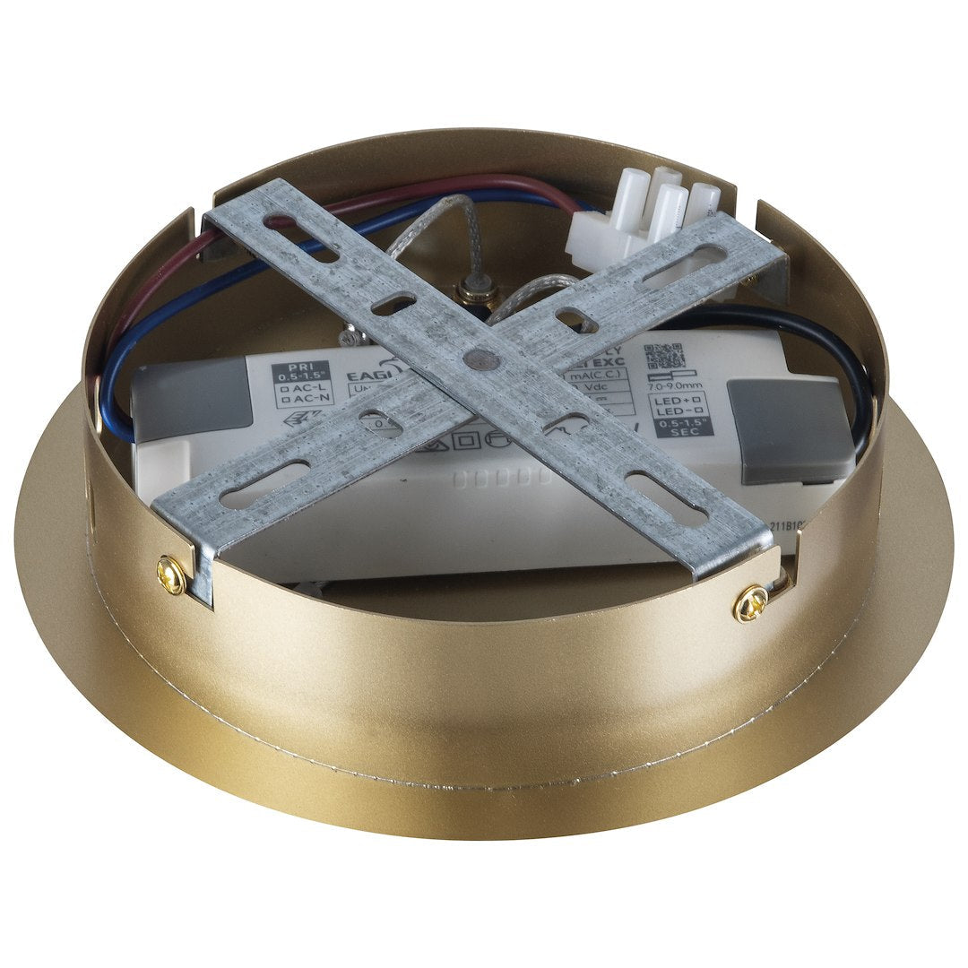 Lustra LED Suspendata Mini Preciosa Gold Premium Echivalent 350W