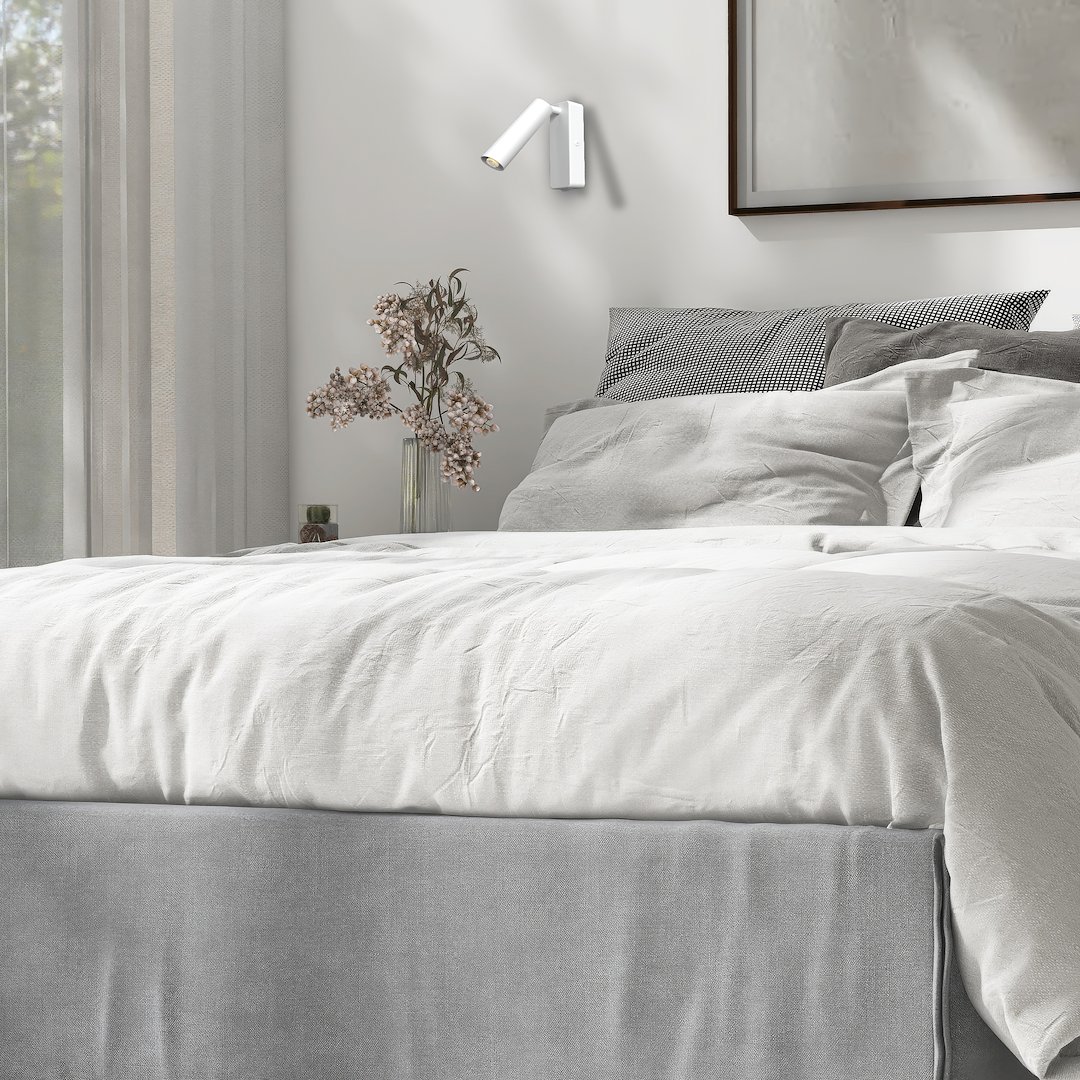 Aplica Santi White Premium cu Spot Reglabil