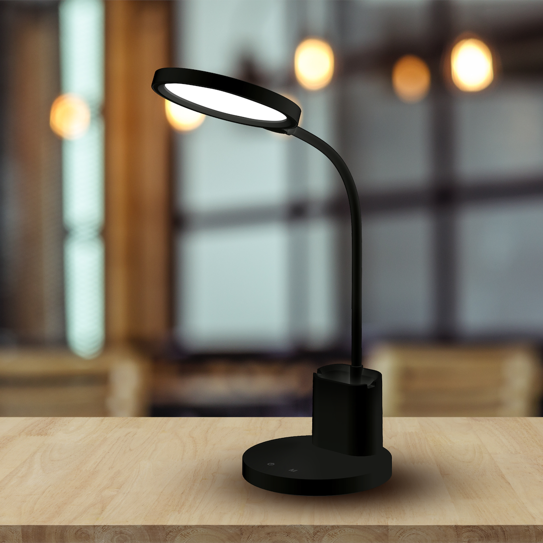 Lampa Birou Scuola Black Premium 8W
