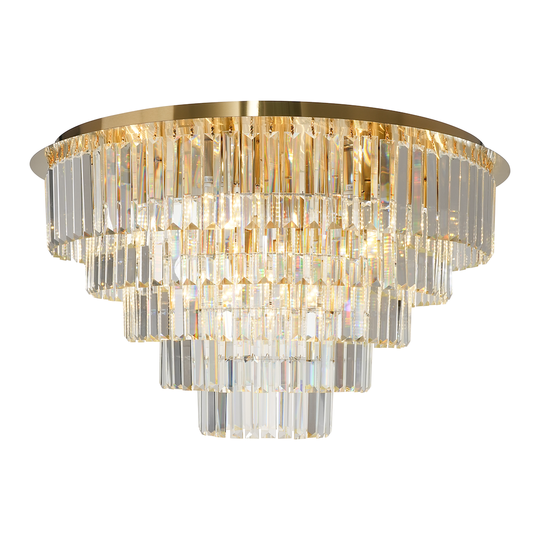 Candelabru Cristal Milano Gold Premium