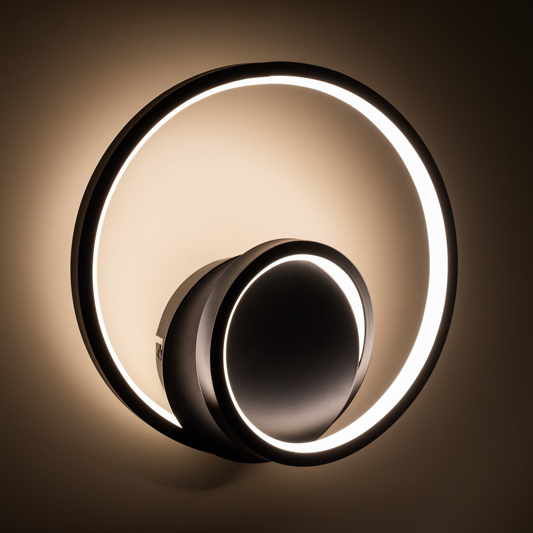 Aplica LED Perete Lucero Black Premium Echivalent 100W