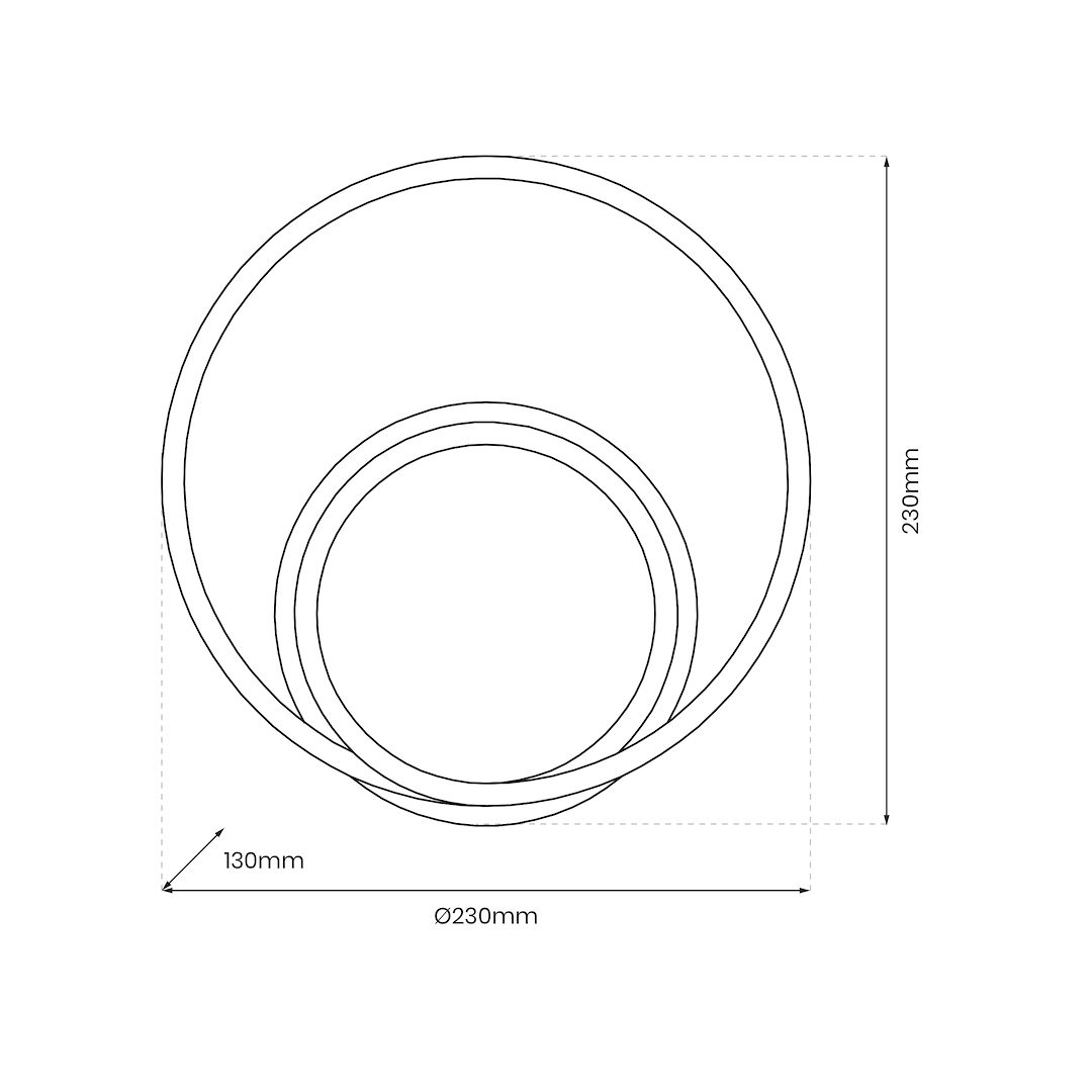 Aplica LED Perete Lucero Gold Premium Echivalent 100W