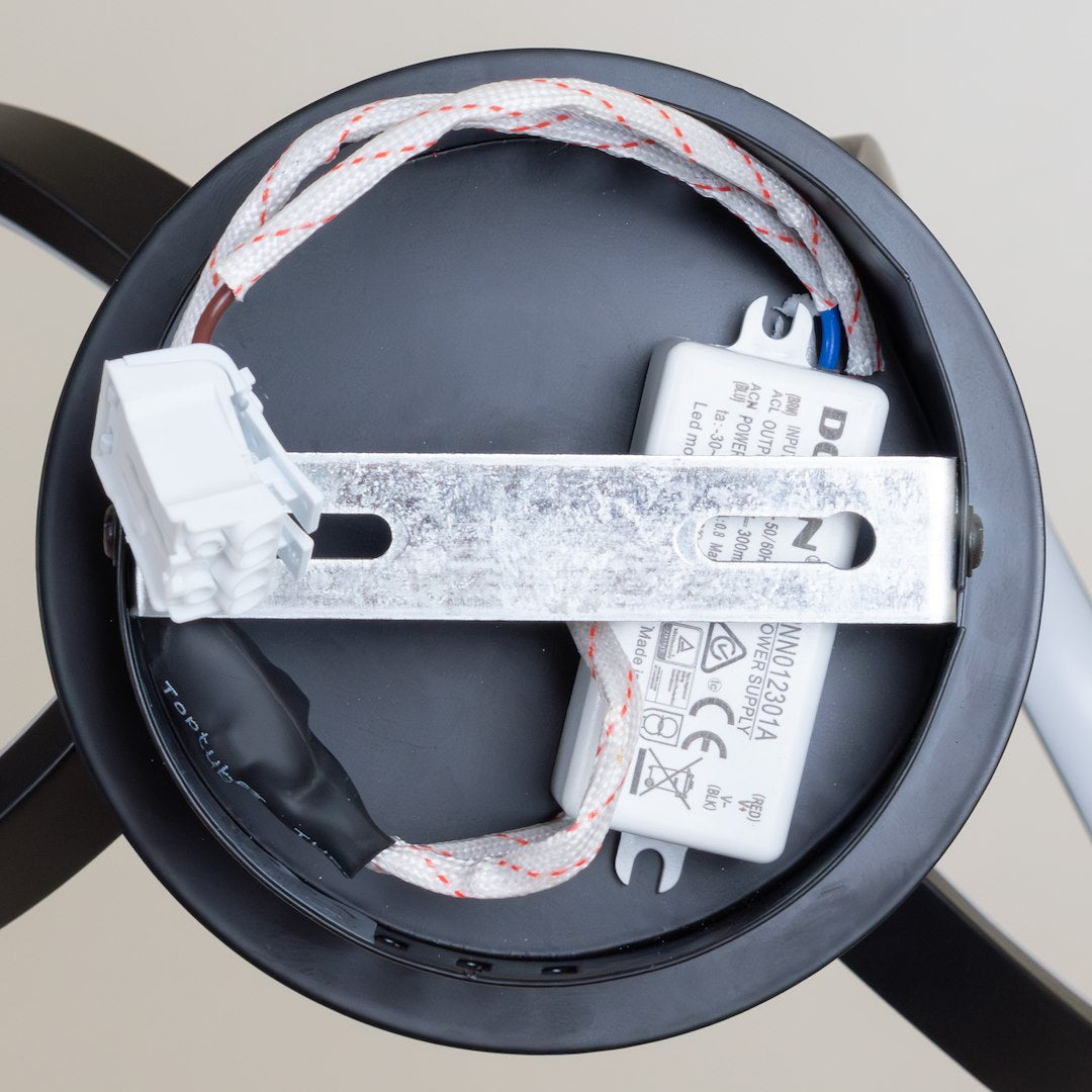 Aplica LED Perete Tesoro Black Premium Echivalent 100W