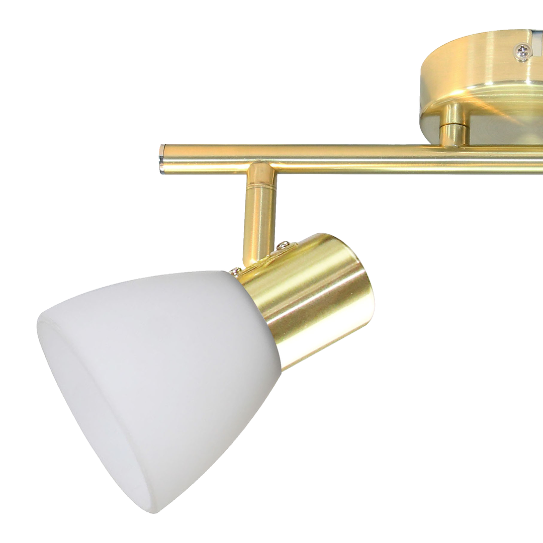 Lustra Jota Gold Premium cu 2 Spoturi Reglabile