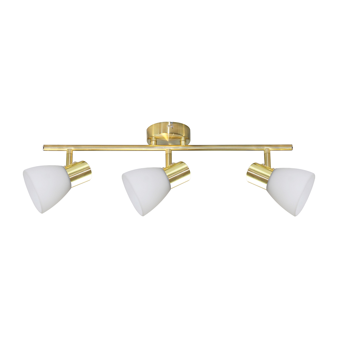 Lustra Jota Gold Premium cu 3 Spoturi Reglabile