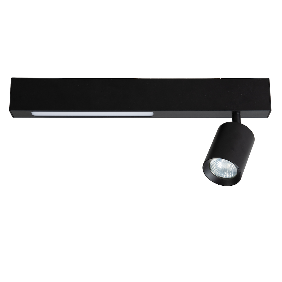 Lustra LED Magnet Black Premium cu 1 Spot Reglabil