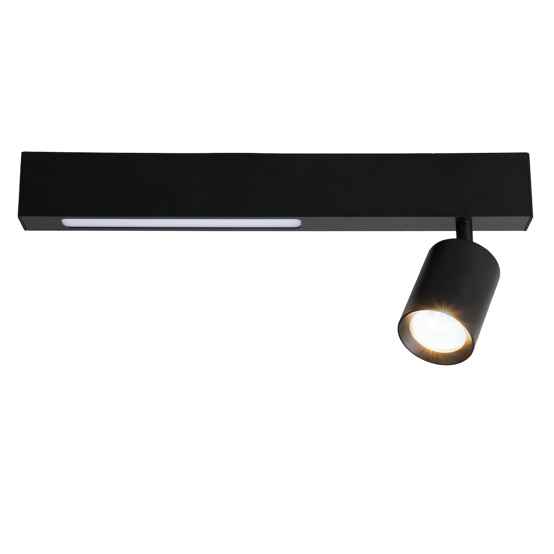 Lustra LED Magnet Black Premium cu 1 Spot Reglabil