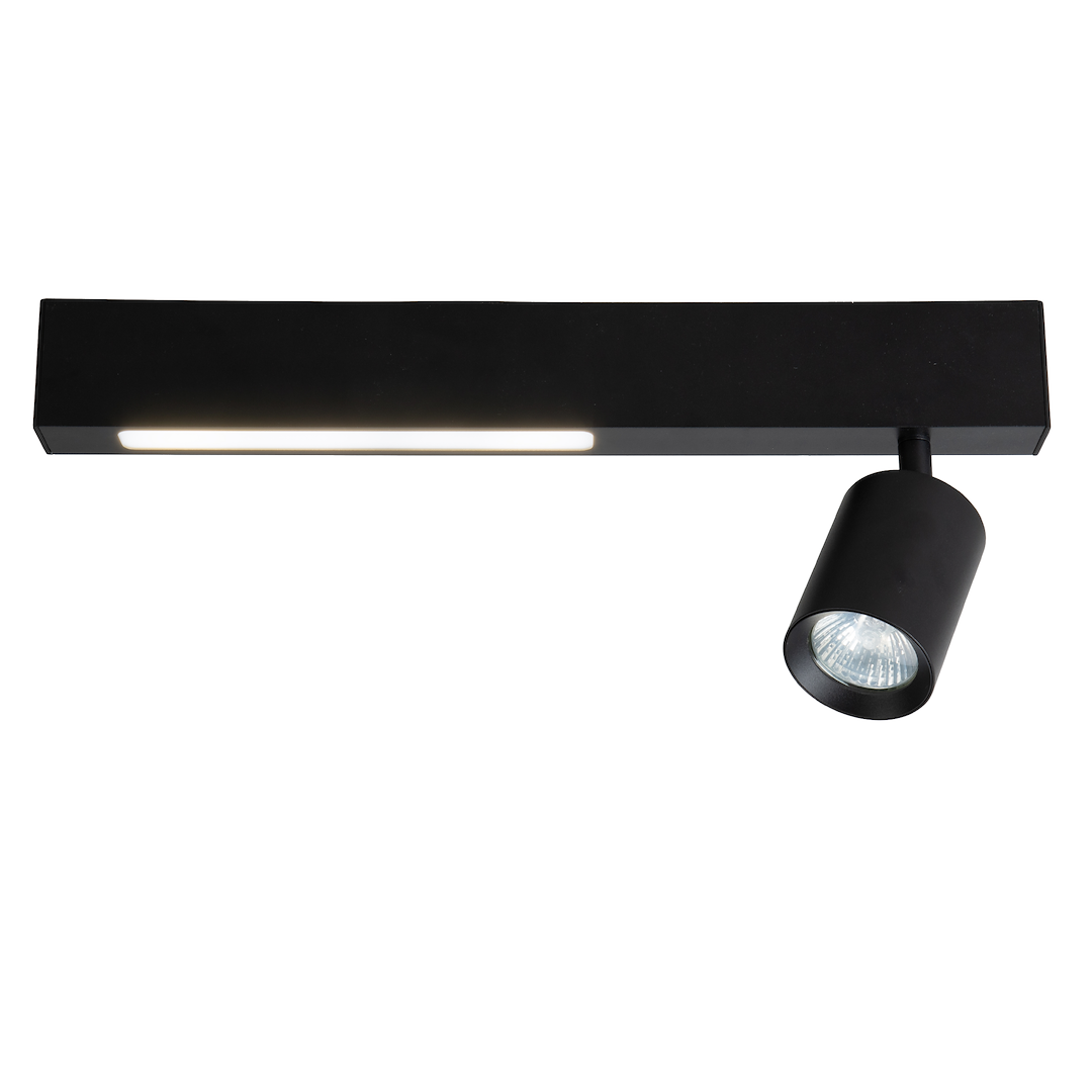 Lustra LED Magnet Black Premium cu 1 Spot Reglabil