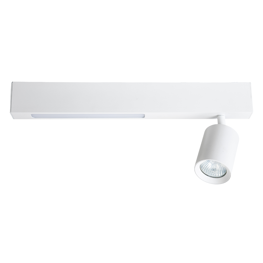 Lustra LED Magnet White Premium cu 1 Spot Reglabil
