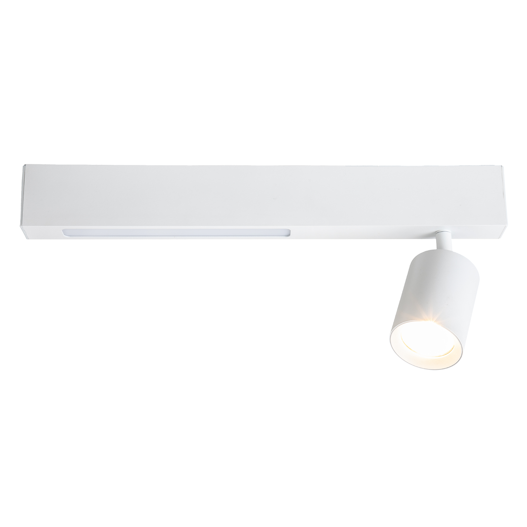 Lustra LED Magnet White Premium cu 1 Spot Reglabil