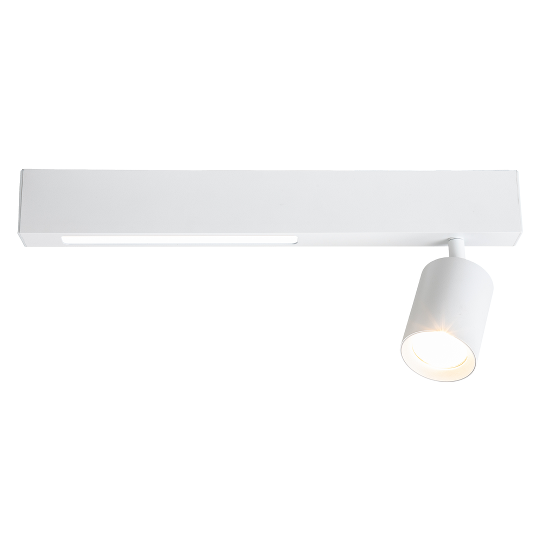 Lustra LED Magnet White Premium cu 1 Spot Reglabil