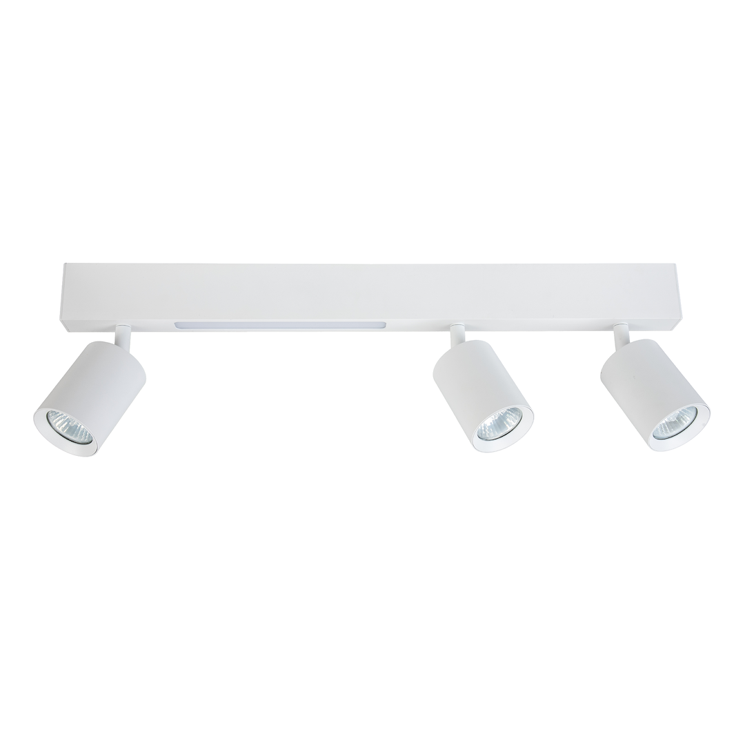 Lustra LED Magnet White Premium cu 3 Spoturi Reglabile