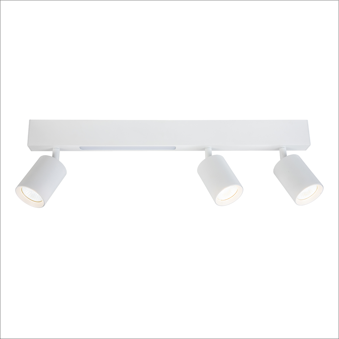 Lustra LED Magnet White Premium cu 3 Spoturi Reglabile
