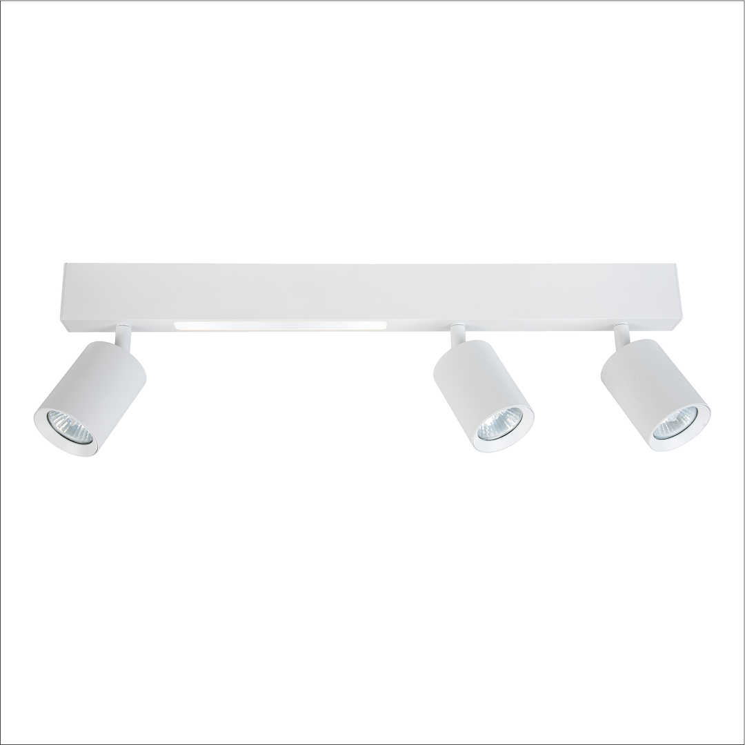 Lustra LED Magnet White Premium cu 3 Spoturi Reglabile
