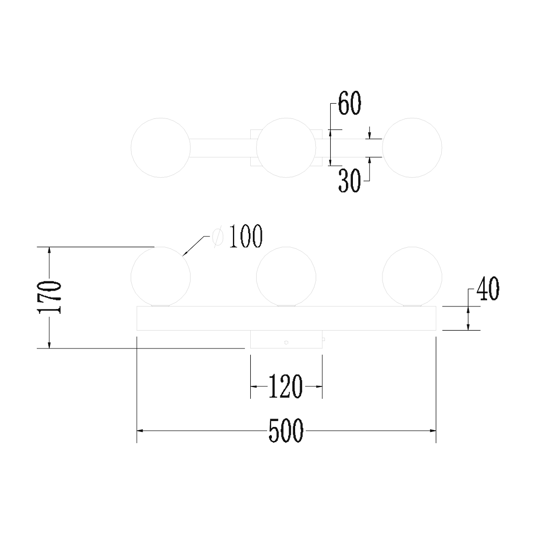 Lustra LED + 3xG9 Magnetica Black Premium