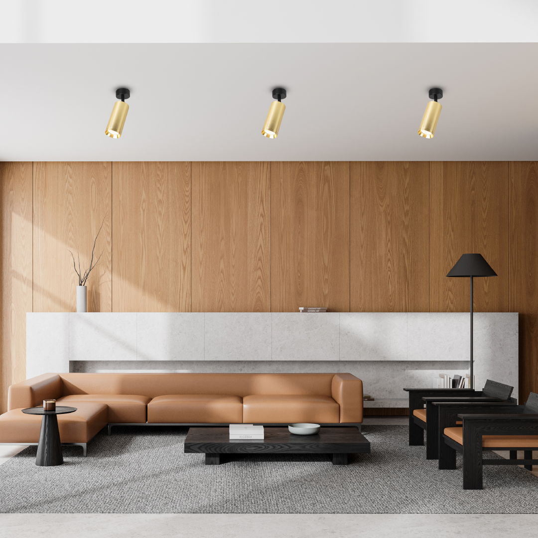 Aplica Mica Gold Premium cu Spot Reglabil