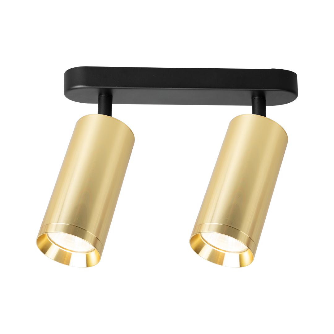 Lustra Mica Gold Premium cu 2 Spoturi Reglabile