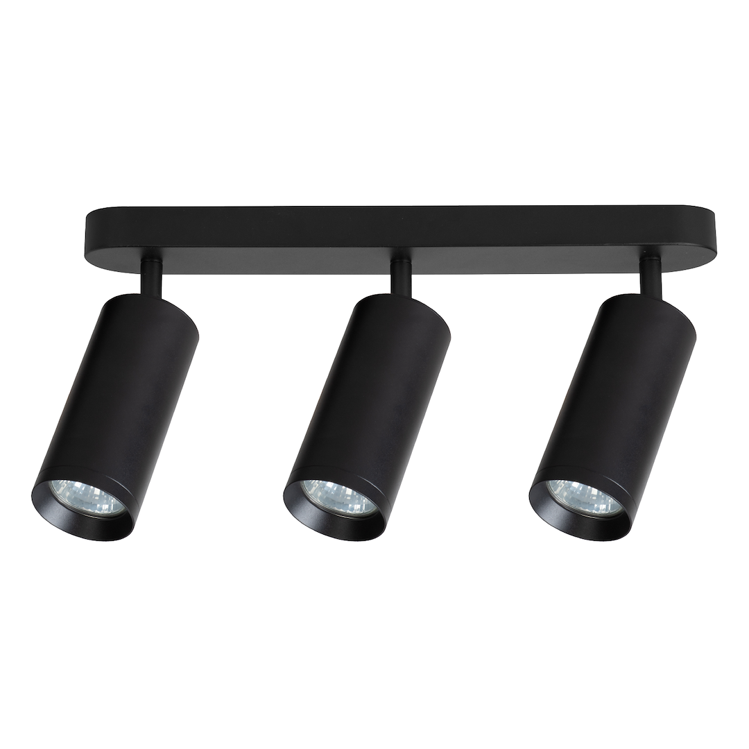 Lustra Mica Black Premium cu 3 Spoturi Reglabile