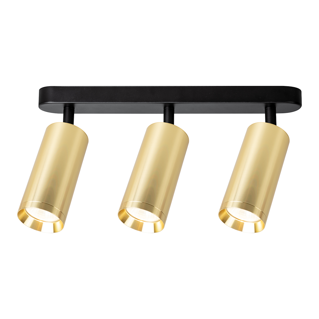 Lustra Mica Gold Premium cu 3 Spoturi Reglabile