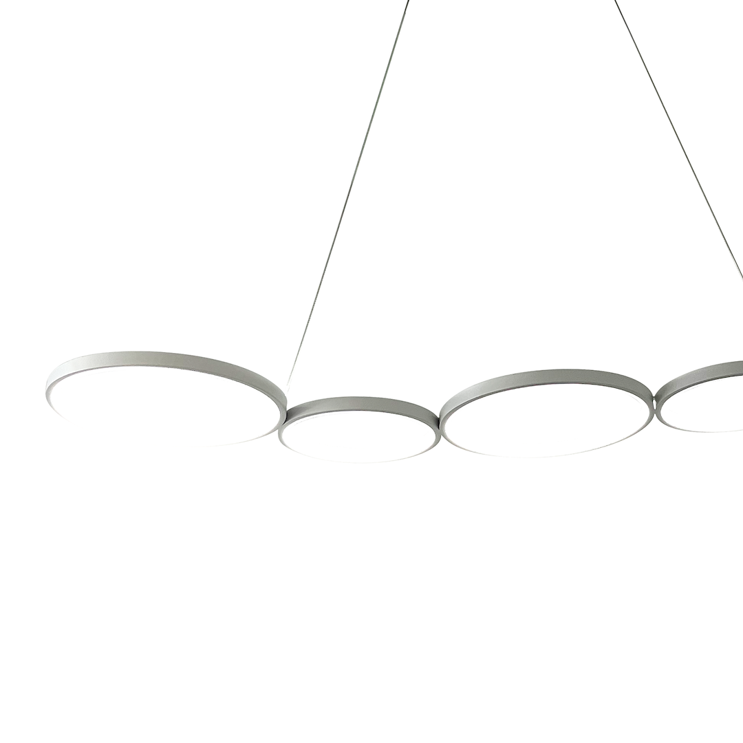 Lustra LED Suspendata Olympia White Premium Echivalent 300W