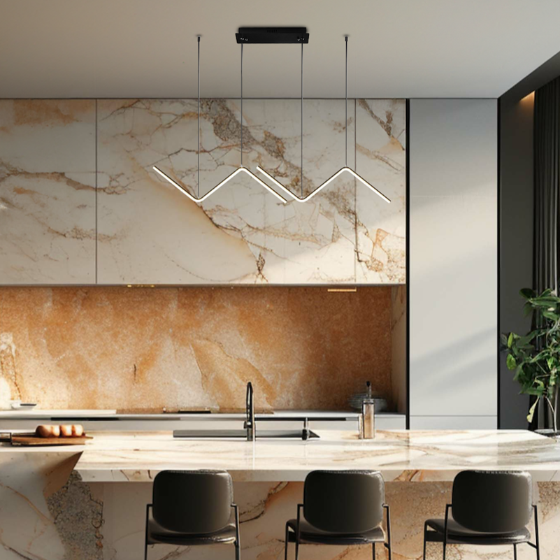 Lustra LED Suspendata Verte Black Premium Echivalent 150W