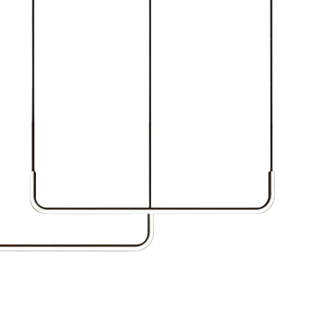 Lustra LED Suspendata Horizon Black Premium Echivalent 150W