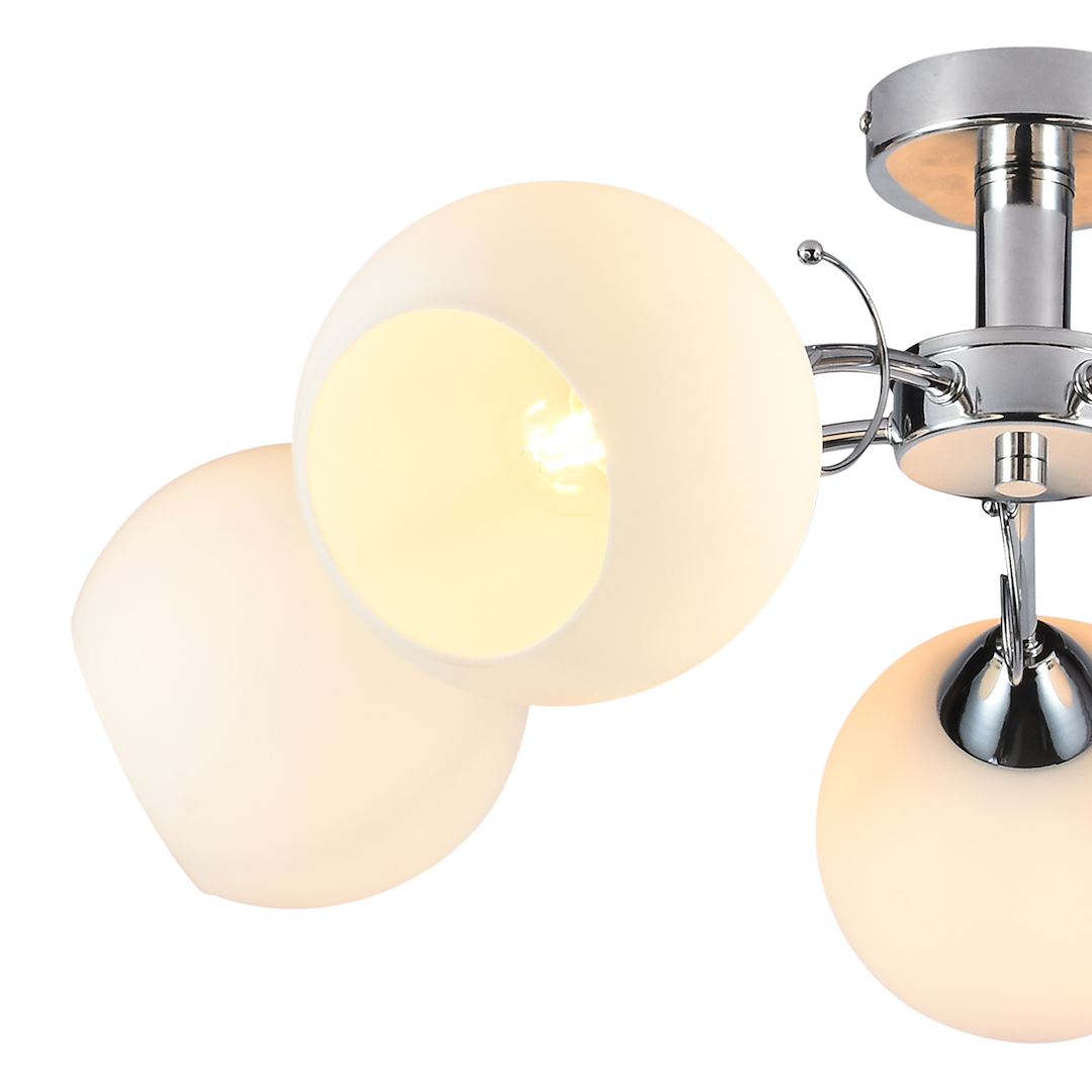 Lustra Oslo Silver Premium 5xE27