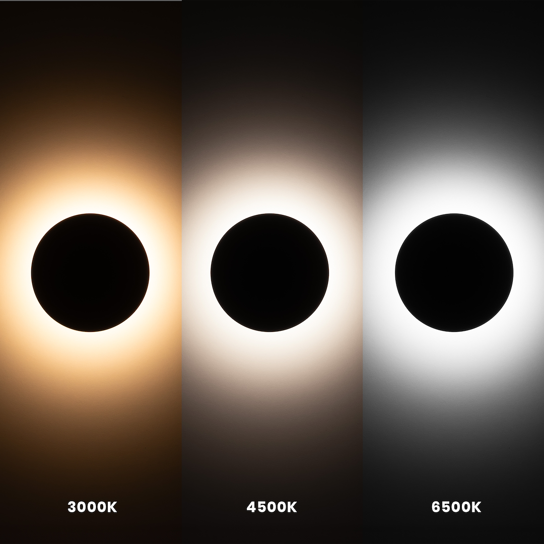 Aplica LED Disc Premium Exterior 3CCT IP65