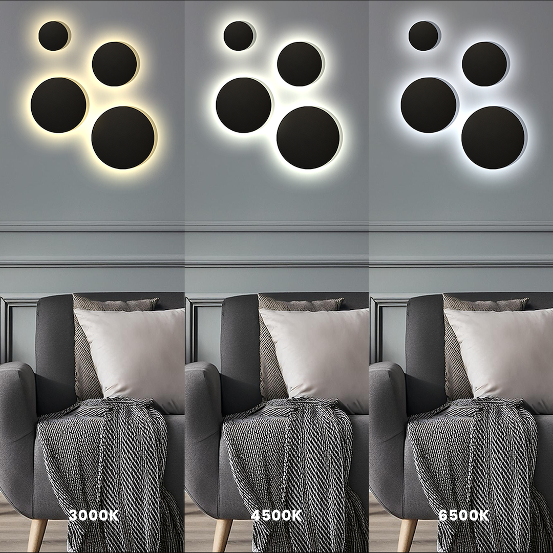 Aplica LED Disc Premium Exterior 3CCT IP65