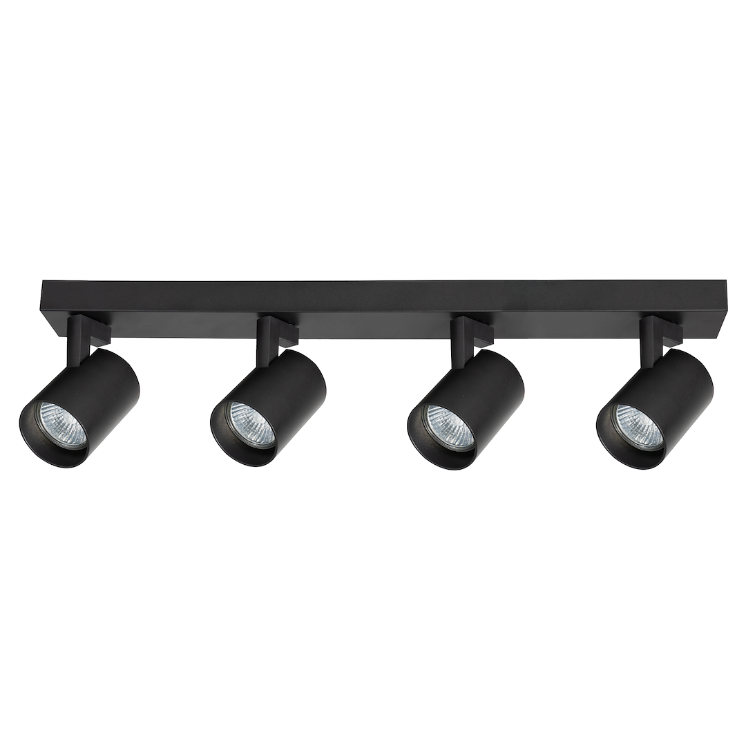 Lustra Volf Black Premium cu 4 Spoturi Reglabile