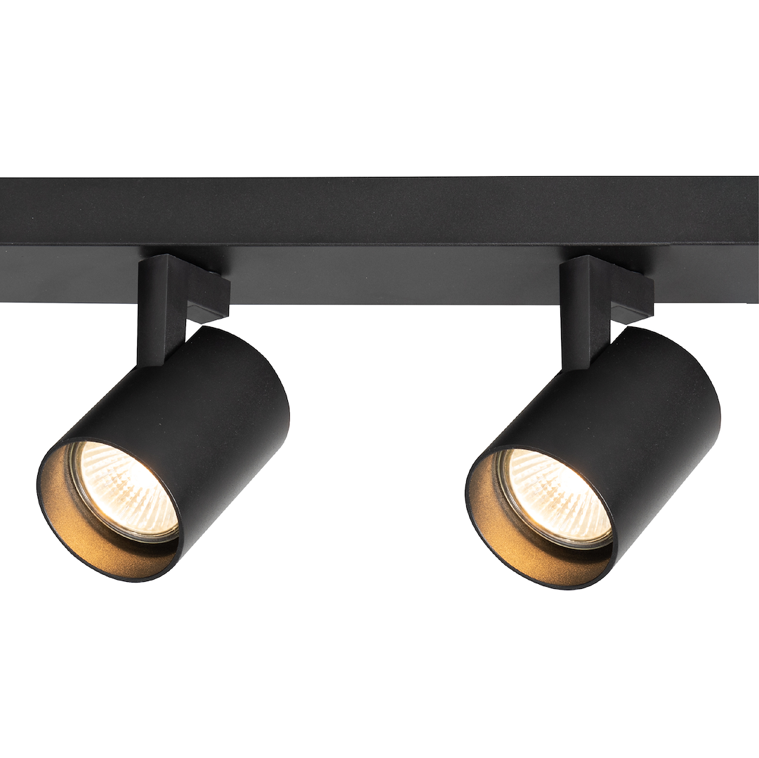 Lustra Volf Black Premium cu 4 Spoturi Reglabile