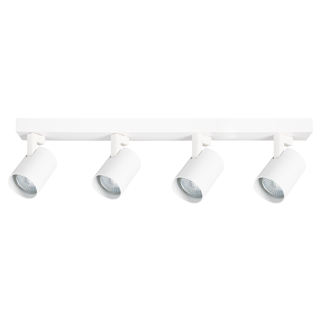 Lustra Volf White Premium cu 4 Spoturi Reglabile