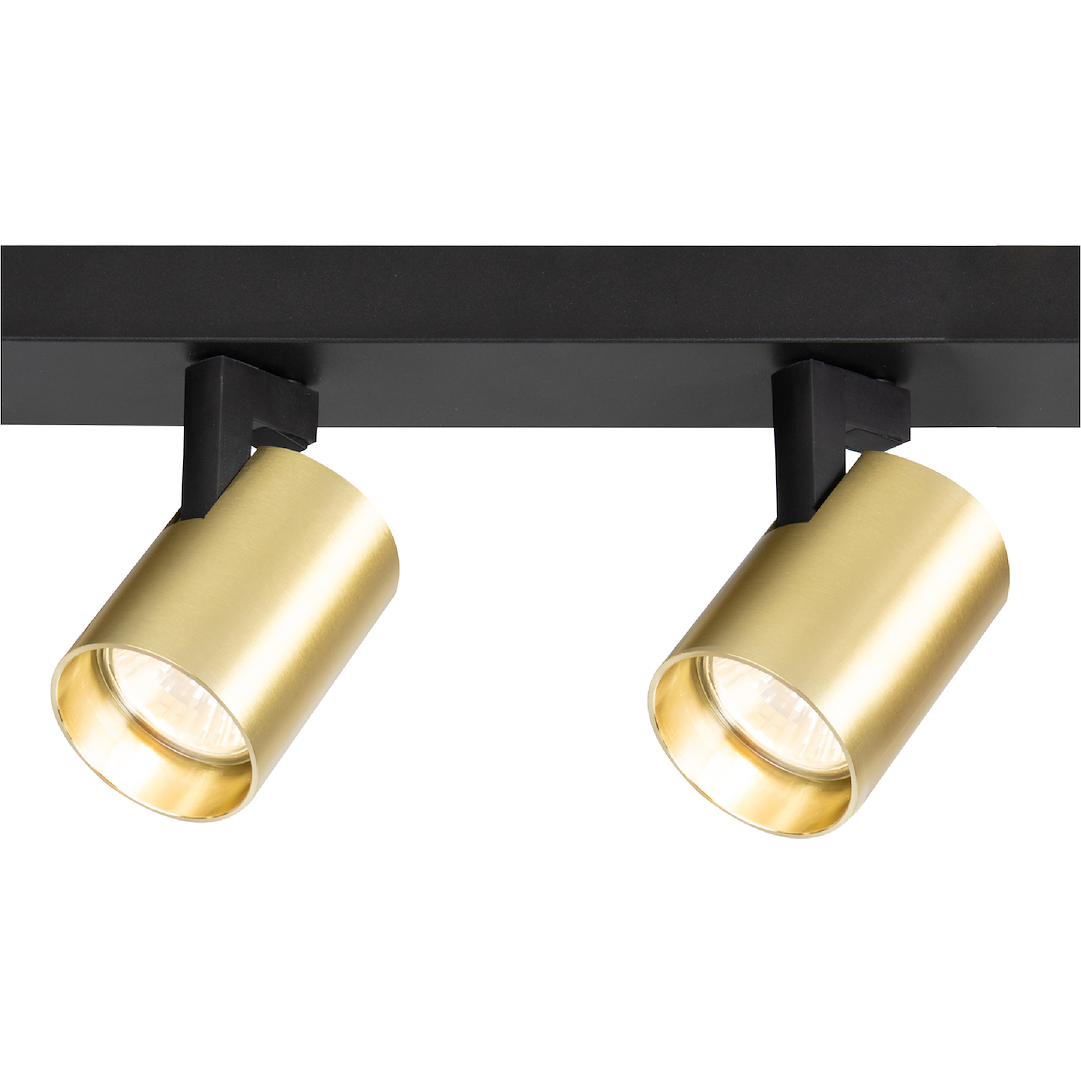 Lustra Volf Black & Gold Premium cu 4 Spoturi Reglabile