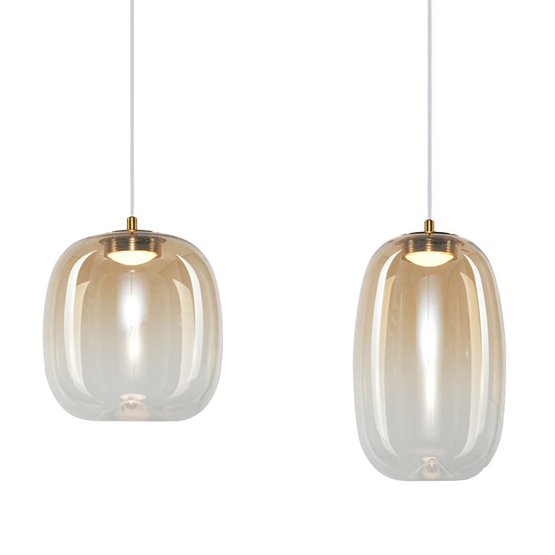 Lustra LED Suspendata Vaso Gold Premium Echivalent 150W