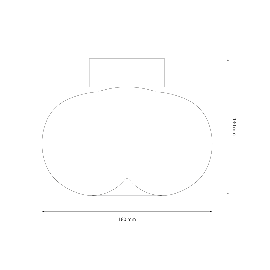 Lustra LED Vaso White Premium