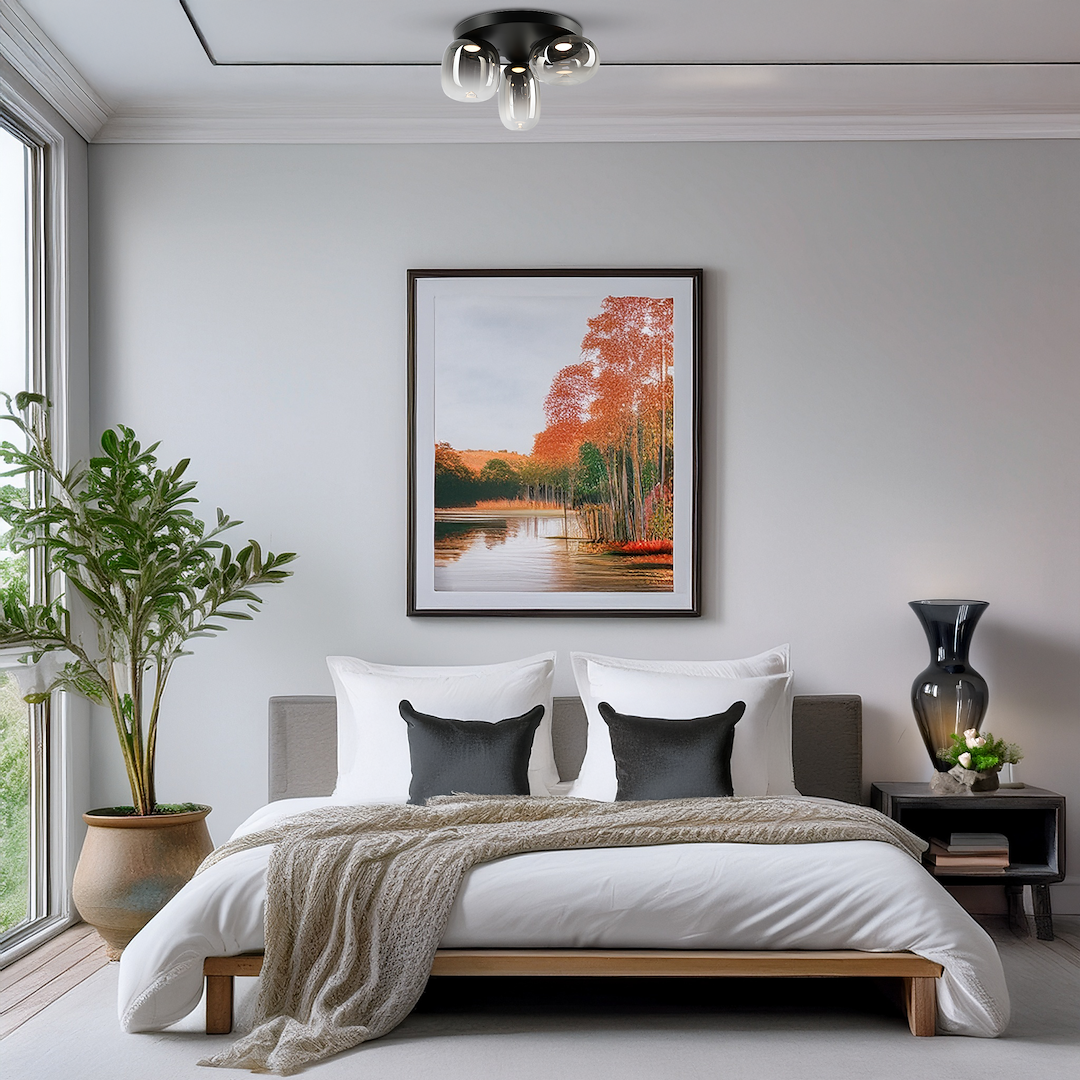 Lustra LED Vaso Smoked Premium Echivalent 100W