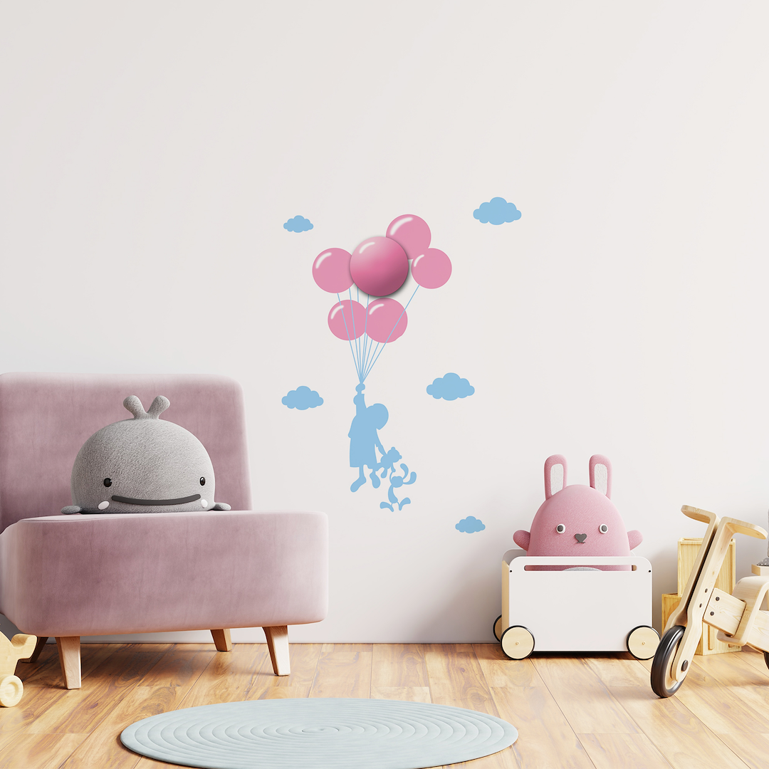 Aplica Perete KIDS Ballons Premium