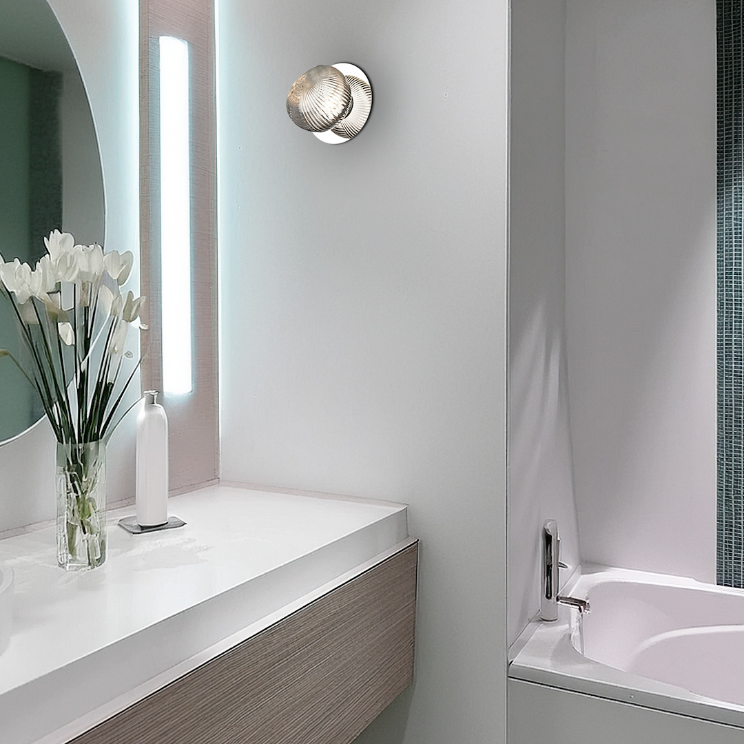 Aplica LED Bolla Silver Premium