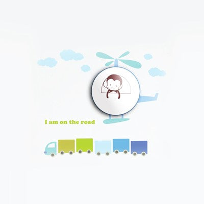 Aplica Perete KIDS Helicopter Premium