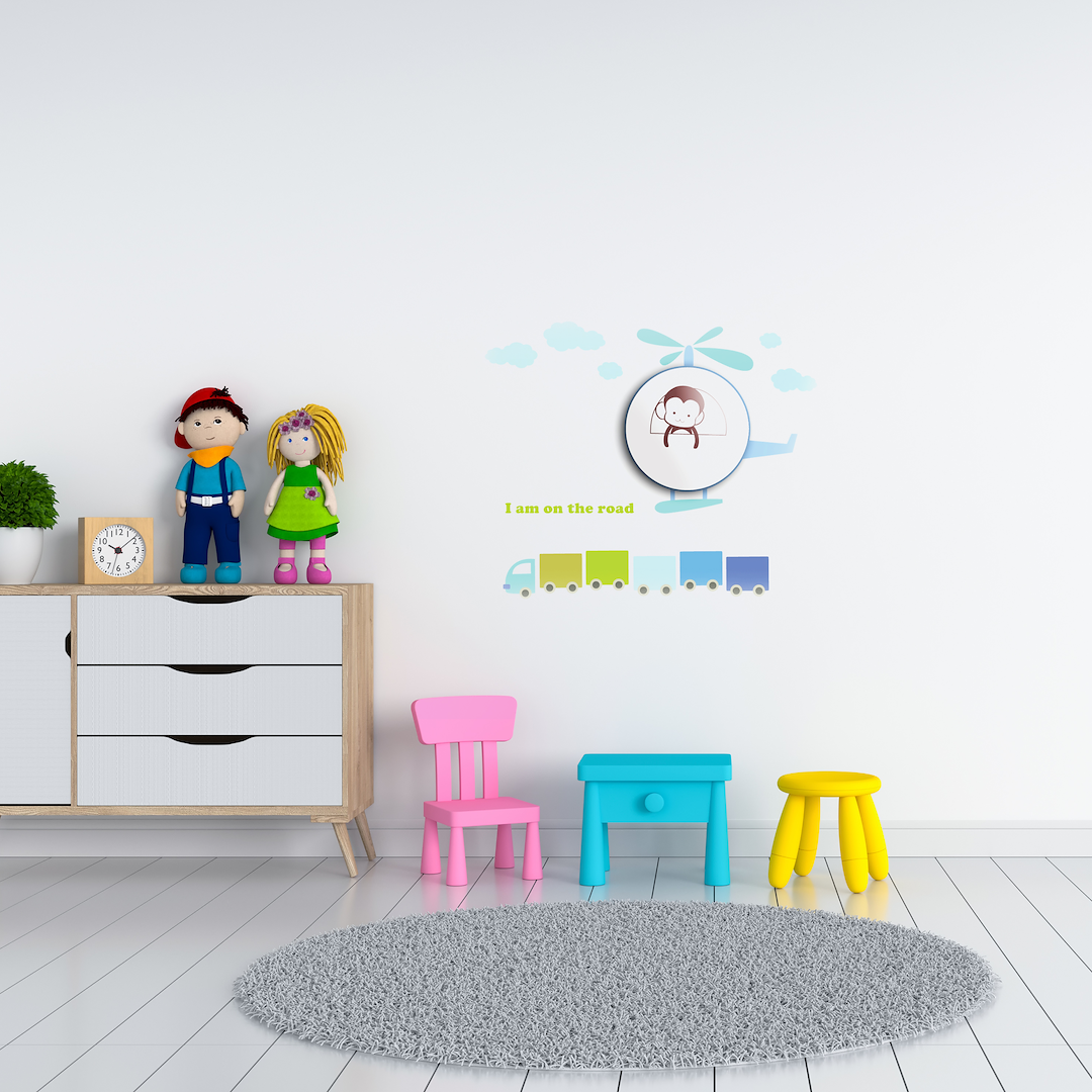 Aplica Perete KIDS Helicopter Premium