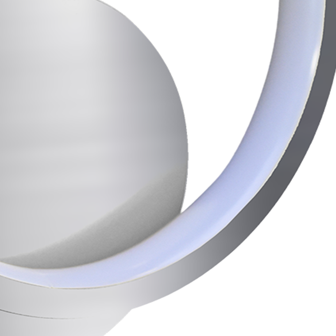 Aplica LED Hoop Silver Premium