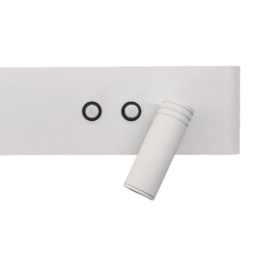 Aplica LED Resort White Right Premium cu Spot Reglabil